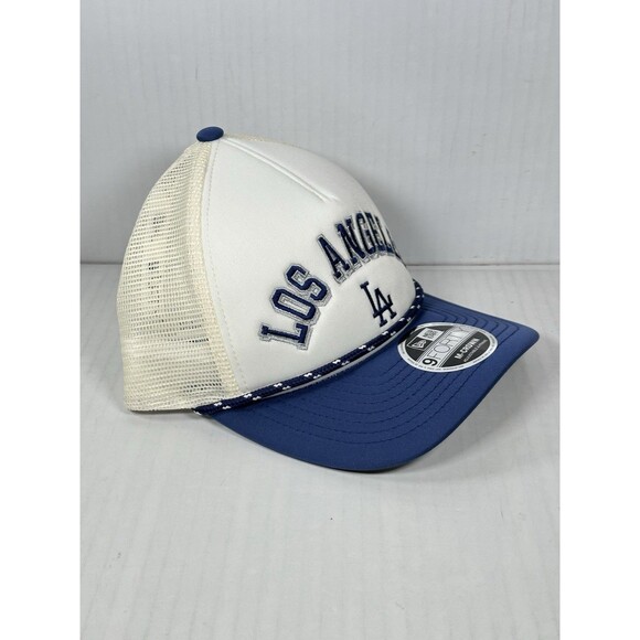 New Era 9FORTY Los Angeles Dodgers A-Frame M-Crown Adjustable Hat Cap OSFM - Picture 3 of 5